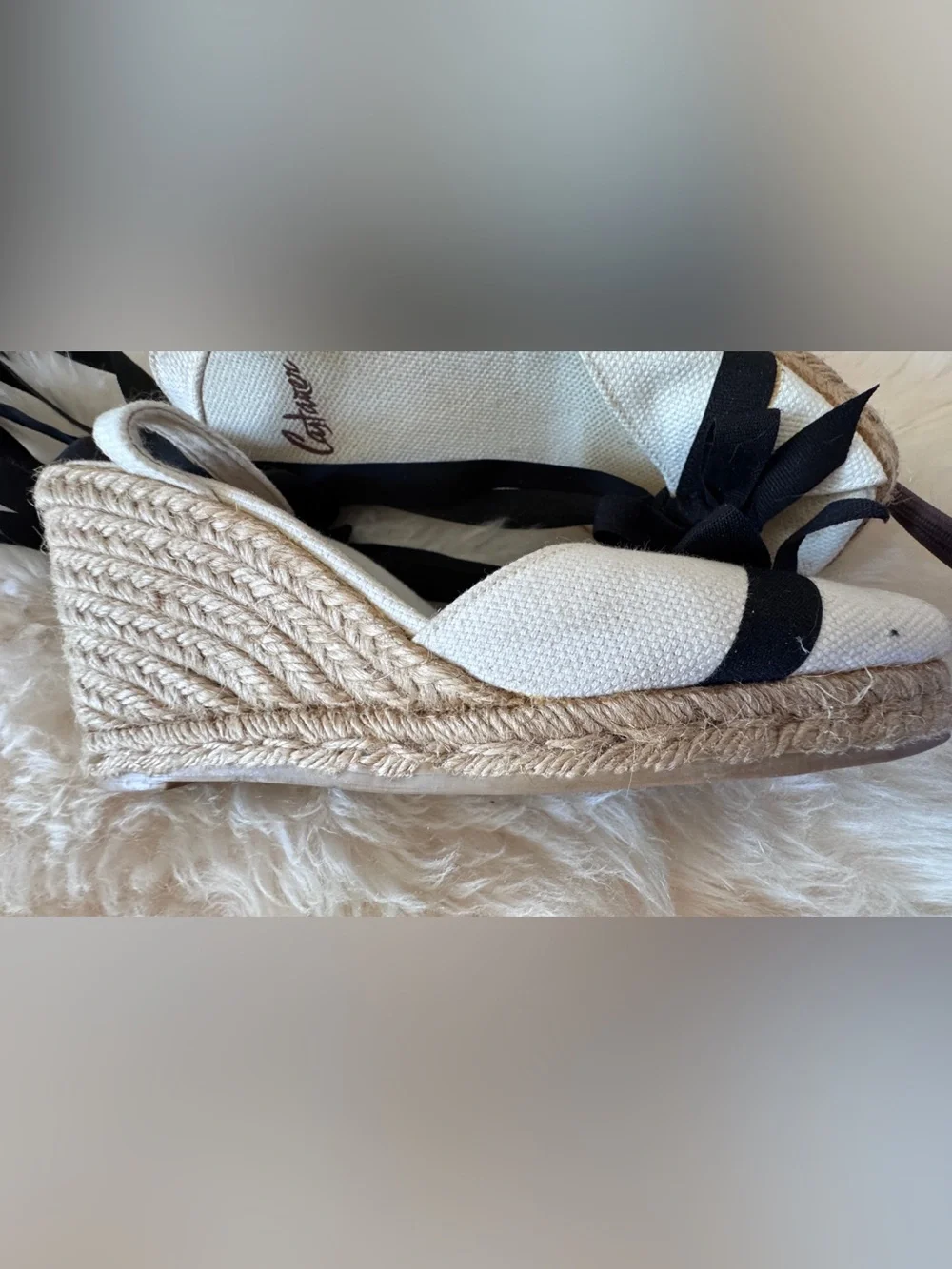 Castaner Lace up Espadrille Sandals
